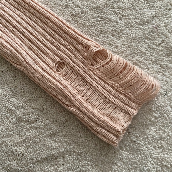 Garage Distressed V-Neck Sweater - Picture 6 of 6